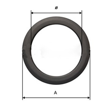 Acél füstcső takarórózsa 180mm